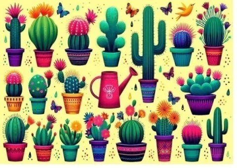 Rompecabezas 500 Piezas - Suculentas