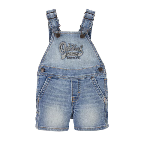 OshKosh Jardinero corto de jean Logo