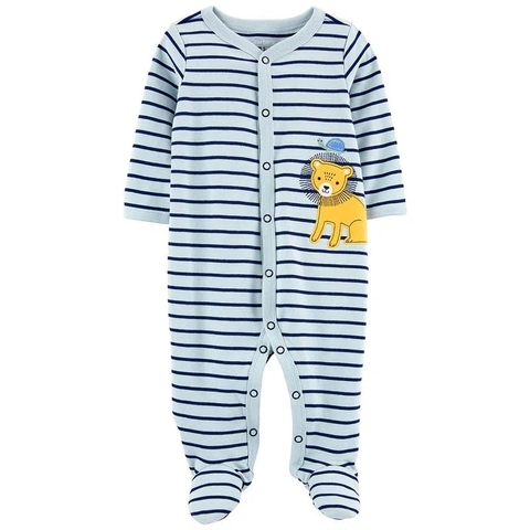 Carters Osito-Pijama Algodón Broches León