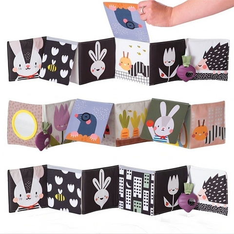 Libro de Tela Sensorial Doble Cara