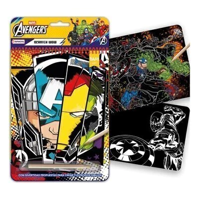 Raspa y Descubre Avangers