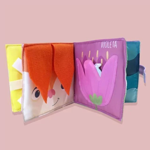 Libro Sensorial A Descubrir Los Colores