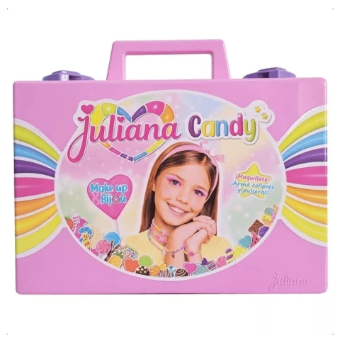 Valija Juliana Candy Make Up y Bijou