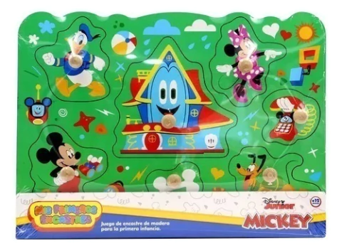 Encastre Didactico: Mickey