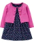 Carter's Set 2 piezas Body-Vestido floral y cárdigan con lunares