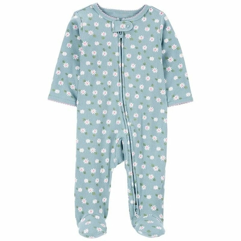 Carters Osito-Pijama Algodón Cierre Margaritas (1N671210)