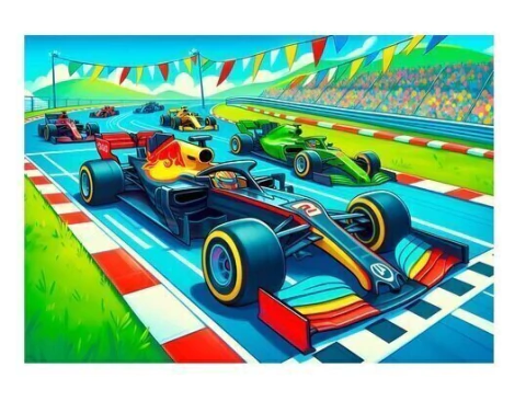 Puzzle 300 piezas - Racing F1
