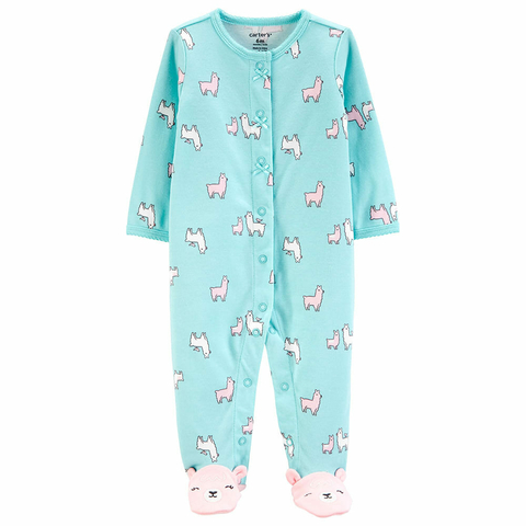 Carter's Osito-Pijama con broches Llama