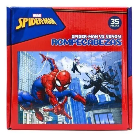 Rompecabezas Spider-Man vs. Venom 35 pzs
