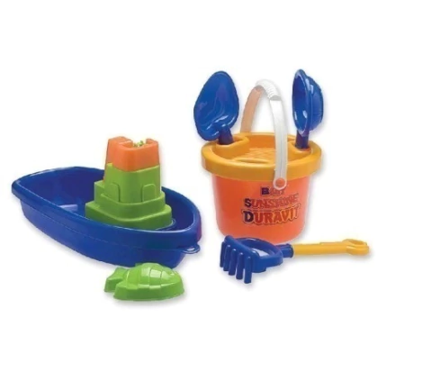 Set de playa con Barco