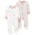 Carters Pack 2 Osito-Pijama Algodon Cierre Ovejas Rayas