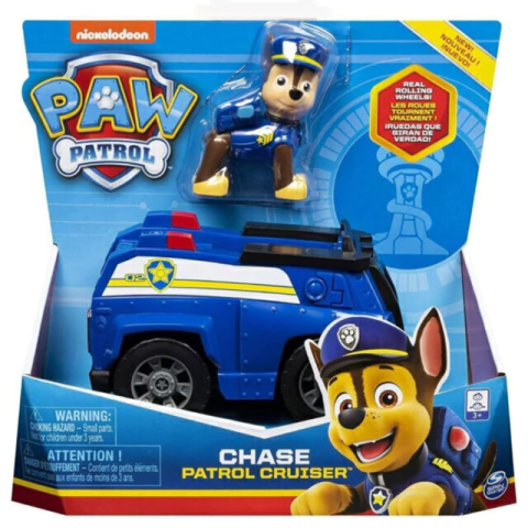 Chase Vehiculo Con Figura Paw Patrol