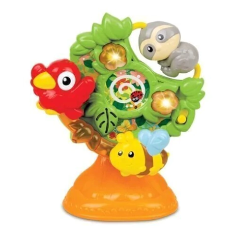 Arbol De La Jungla Giratorio Con Luz, Sonido y Sopapa