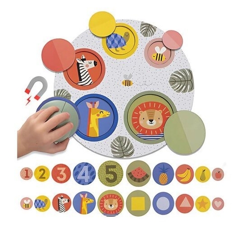 Rompecabezas Magnético Peek-a-boo Taf Toys