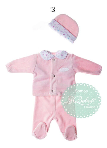 Conjunto Isabelle (Ropita Bebote Mediano)