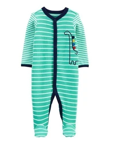 Carters Osito-Pijama Algodón Broches Dinosaurio