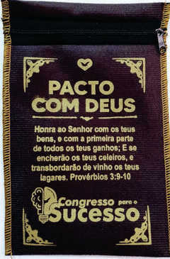 SAQUITEL COM ZÍPER - CONGRESSO - comprar online