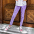 Pantalón Náutico Lila Spandex