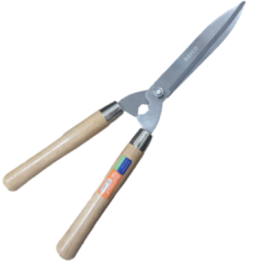 Tesoura Para Cerca-viva grama Cabo De Madeira 20" Grande Rayco