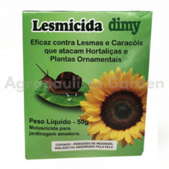 Repelente Para Lesmas Dimy Para Jardinagem 50gr Dimy Lesmas
