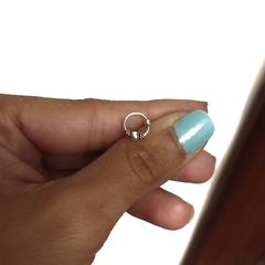 Argolla bali cierre piercing 8mm - P925