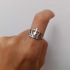 Anillo corona - AQ