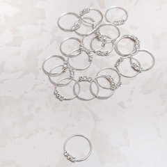 Piercing triple cubic 12mm - P925 - comprar online