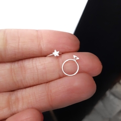 Piercing estrella por unidad - P925 - comprar online