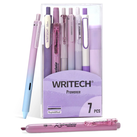 Imagen de SET COLOR CODED WRITING x7 u. MONOCROMÁTICO