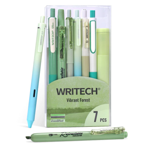 Imagen de SET COLOR CODED WRITING x7 u. MONOCROMÁTICO