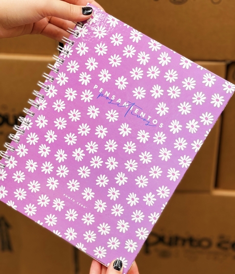 Cuaderno 21x27cm - Pensamientos PUNTOS GUÍA