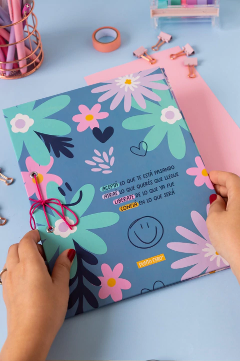 Carpeta 2 tapas A4 - Aceptá, atraé