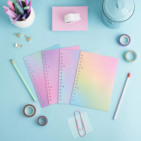 Mi PC ♥ Repuesto A5 DEGRADÉ LISO x40 hojas de 90 gramos