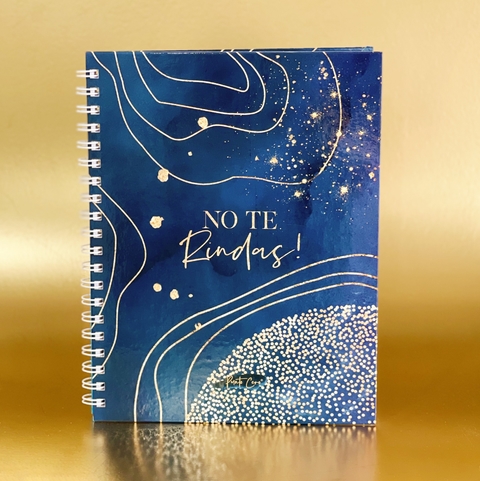Cuaderno 21x27cm - No te rindas PUNTOS GUÍA