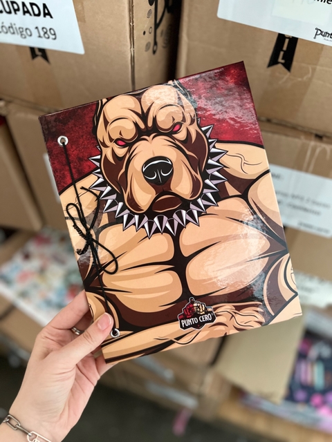 Carpeta 2 Tapas N°3 - Perro