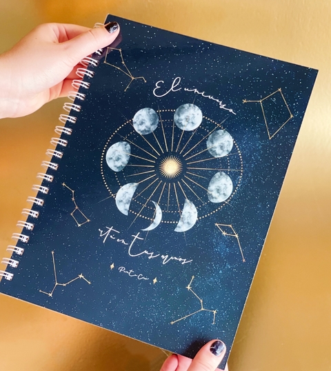 Cuaderno universitario T/SR rayado - El universo