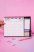 Calendario carpita 2027 - Rosa - Punto Cero