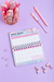 Agenda POCKET - MÁRMOL VIOLETA