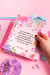 Mi Agenda SWEET Hoja por día - ROSA CUADRILLÉ - comprar online