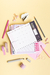 Imagen de Mi Agenda SWEET Hoja por día - ROSA CUADRILLÉ