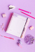 Mi Agenda SWEET Hoja por día - ROSA CUADRILLÉ