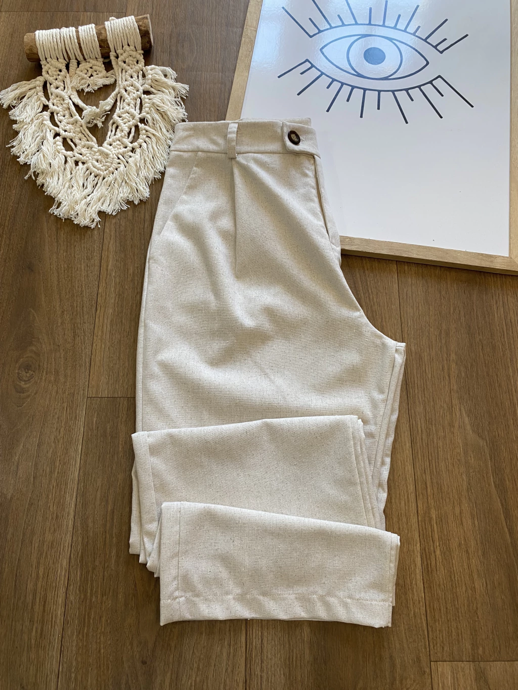 Pantalón frunce