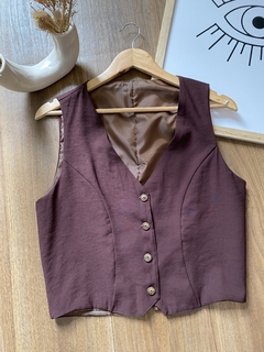 Chaleco linen - comprar online