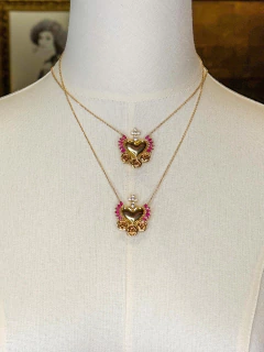 Colar Sagrado Coração Rubi na internet