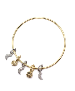 Pingente lua com diamante na internet