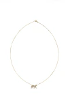 Colar cavalo com diamante