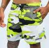 SHORT BEACH CAMU LIGHT GREEN