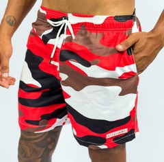 SHORT BEACH CAMU RED
