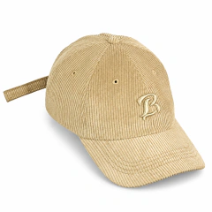 DAD HAT SYMBOL VELUDO CARAMEL