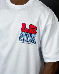 OVERSIZED CONT. MADE IN WHITE - LB Sport Club